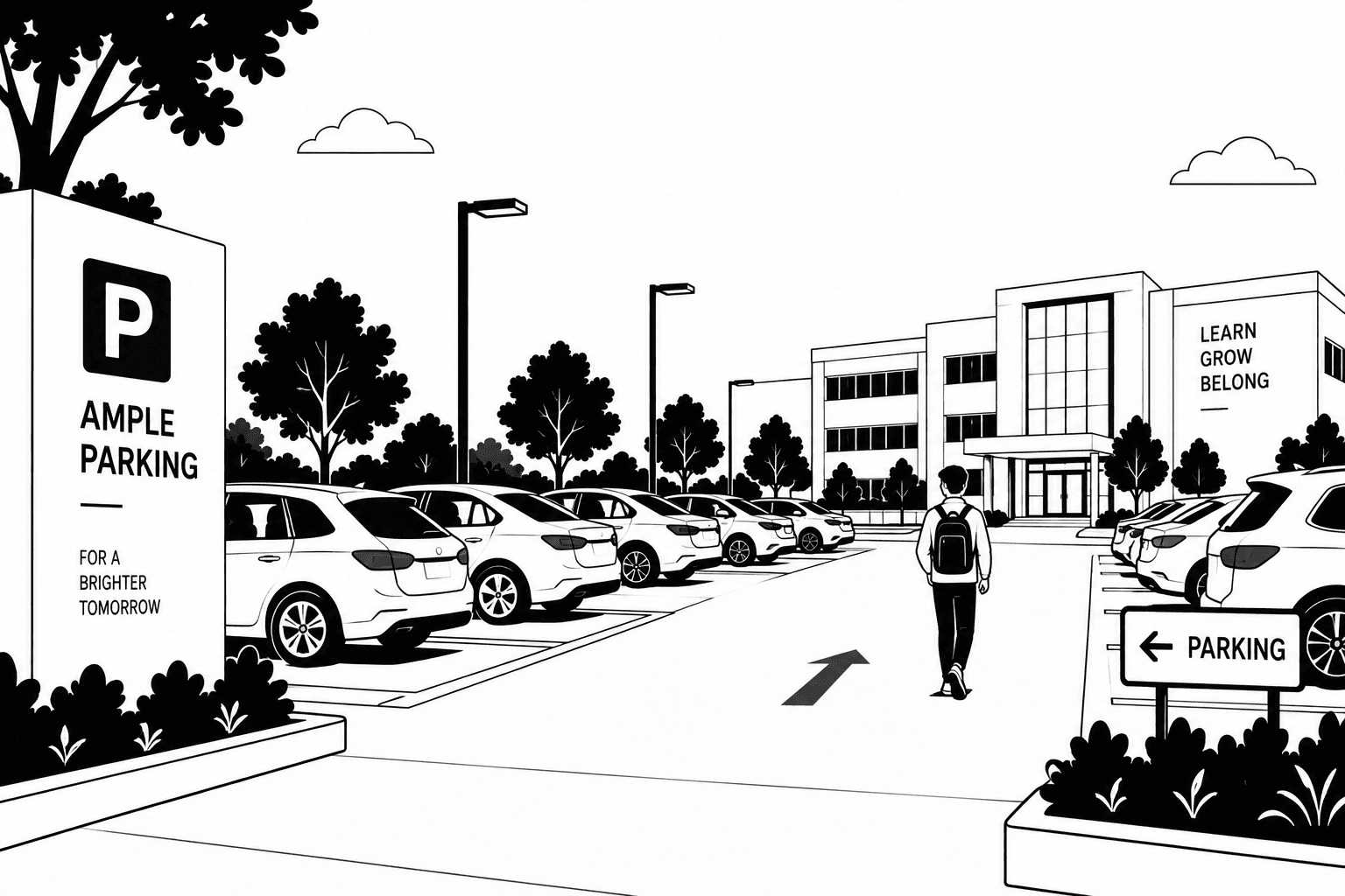 Ample Parking